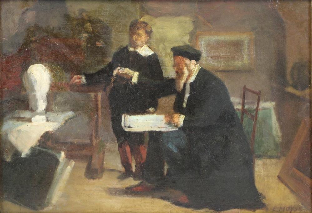 Edouard Moyse comparable auction result: edouard moyse french 1827 1908