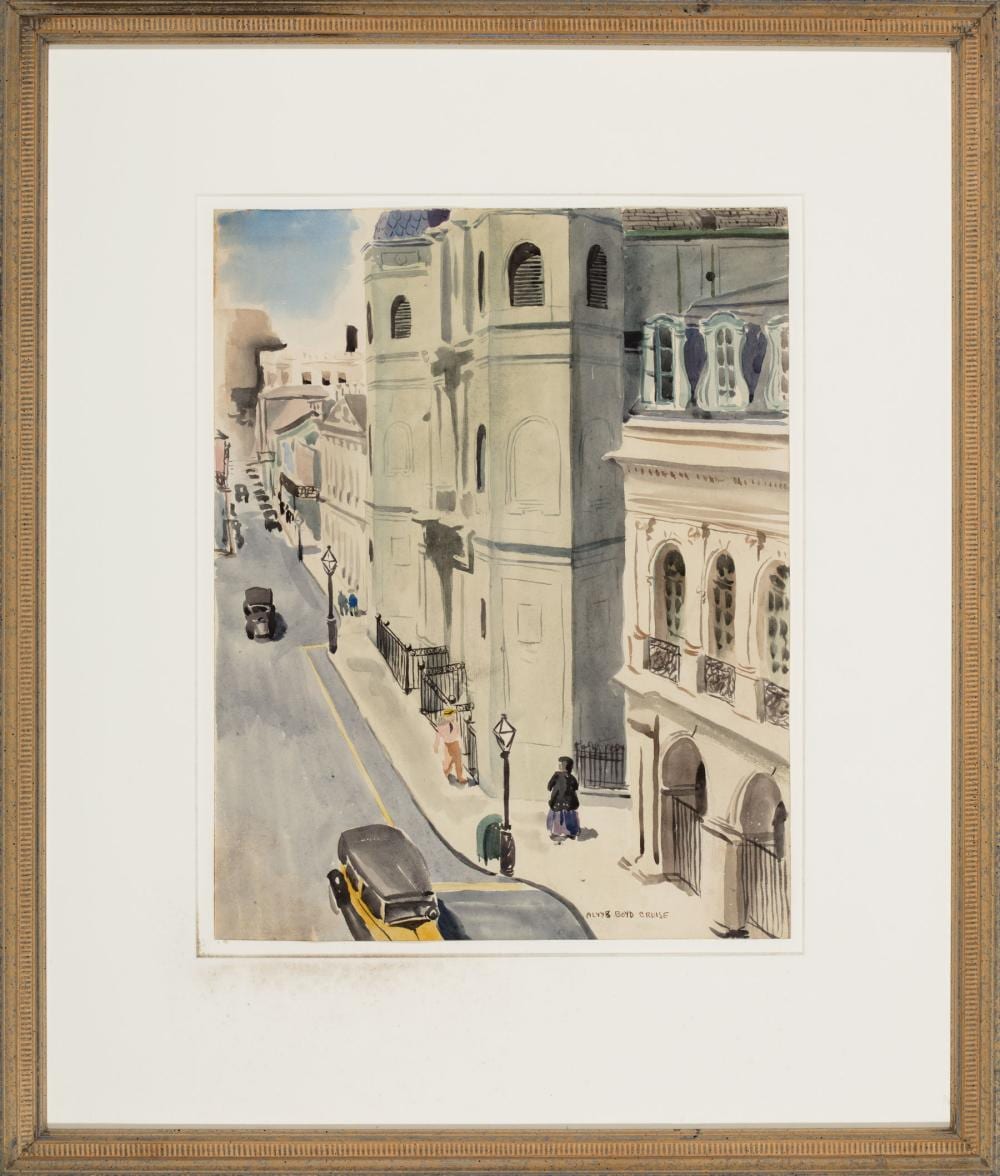 Boyd Cruise comparable auction result: alvyk boyd cruise american new orleans 1909