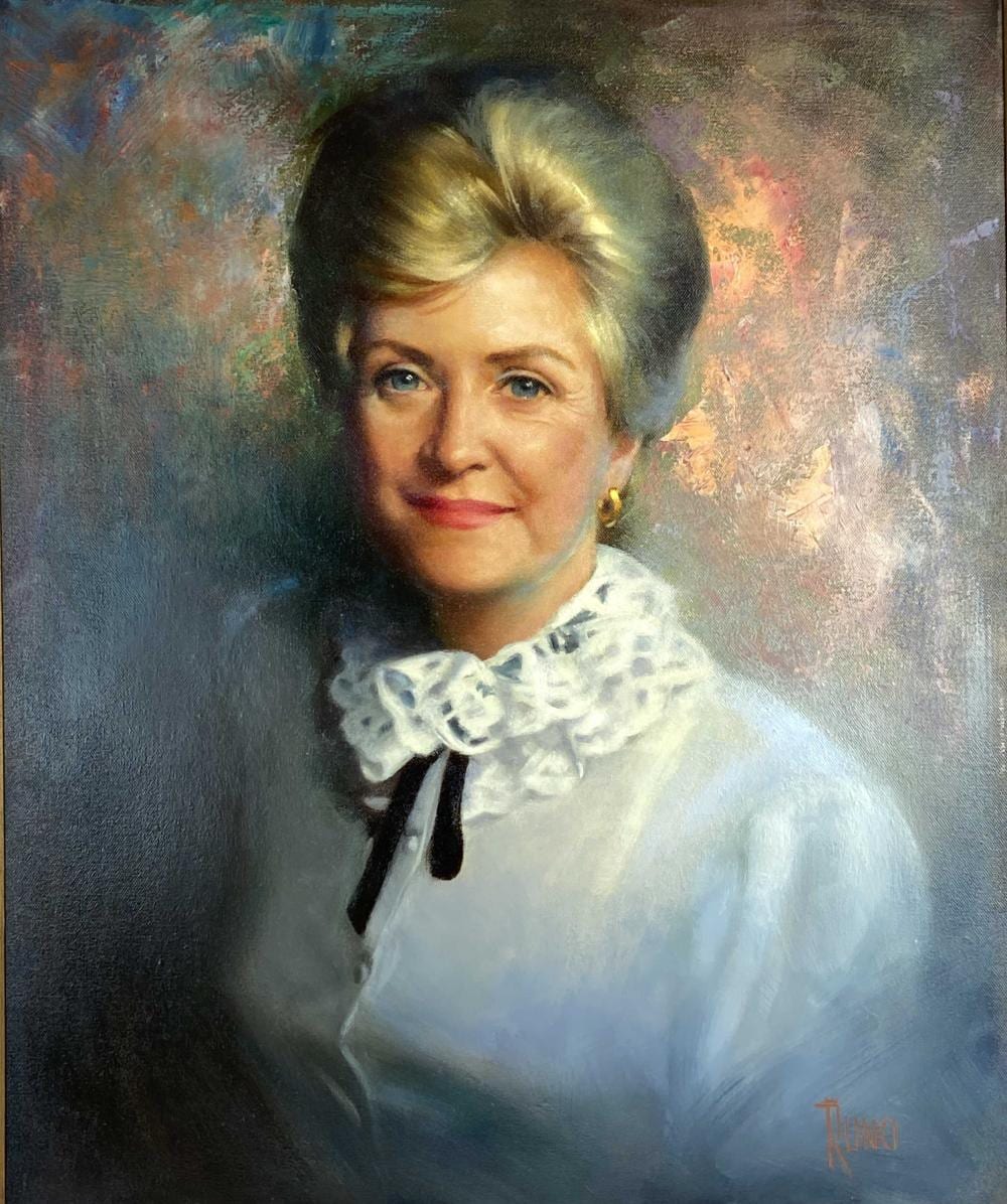 Edward Runci comparable auction result: edward runci 1921 1986 portrait of a woman