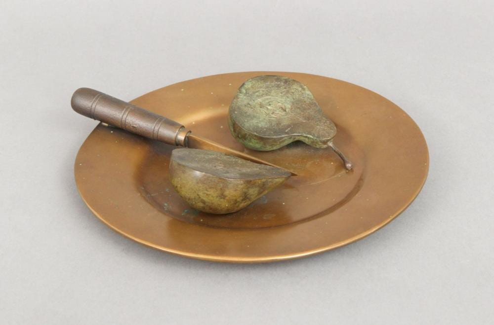 Louis Franklin Gilliam comparable auction result: louis franklin gilliam 1944 1997 bronzeplastik stillleben