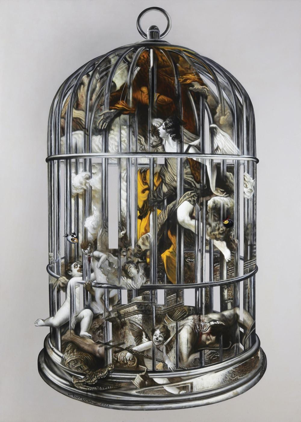 Ronald Ventura (b. 1973) - Cage comparable sale
