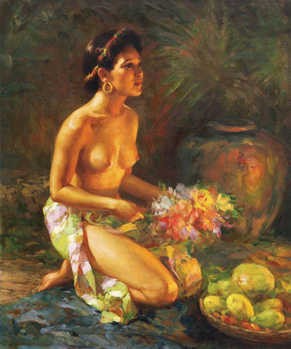 Fernando Amorsolo (1892 - 1972) - The Offering comparable sale