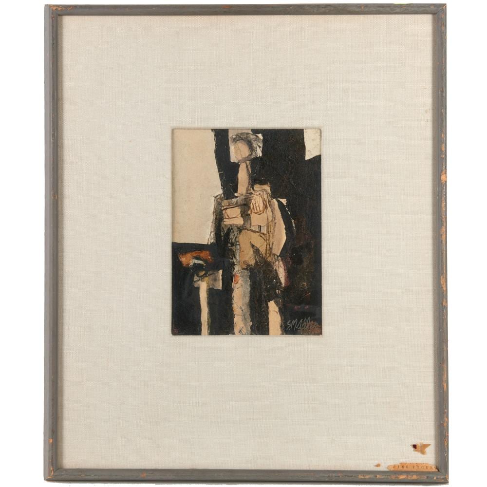 Samuel Marcus Adler comparable auction result: samuel marcus adler mixed media 1961