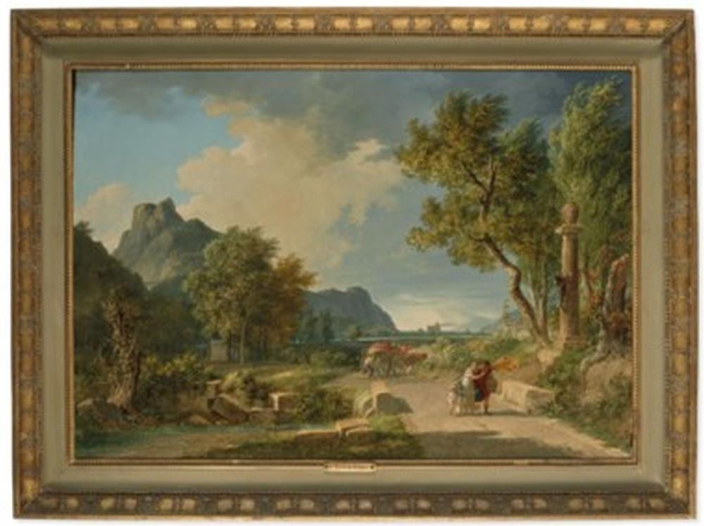 Pierre-Henri de Valenciennes comparable auction result: pierre henri de valenciennes toulouse 1750 1819 paris le coup de vent