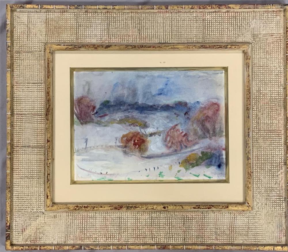 Adrian Ryan comparable auction result: adrian ryan 1920 1998 watercolor pencil on paper