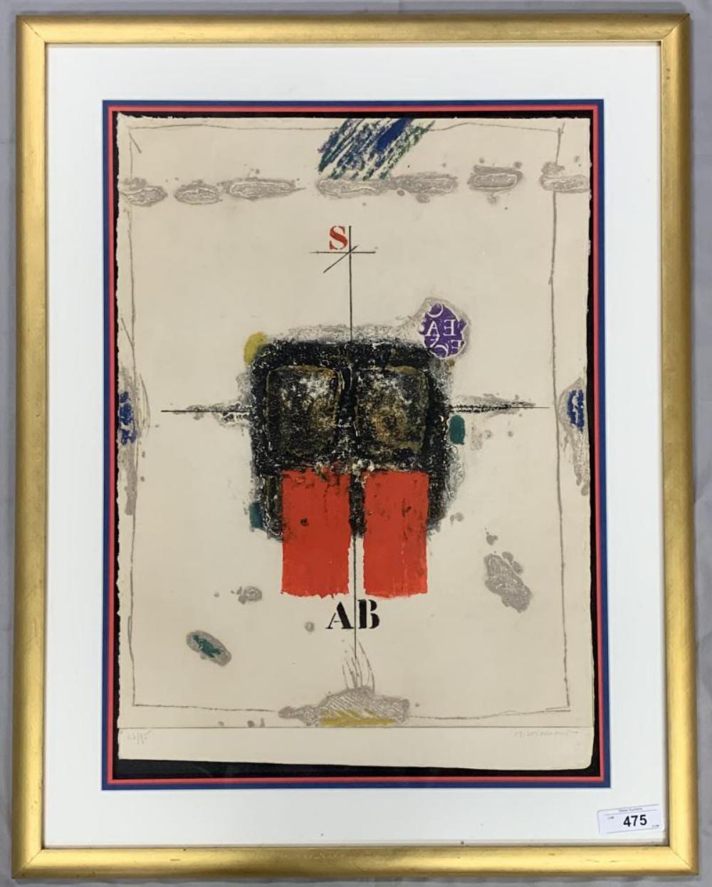 James Coignard (1925-2008), Mixed Media Print sold by Weiss Auctions, lot 475 — auction record photograph