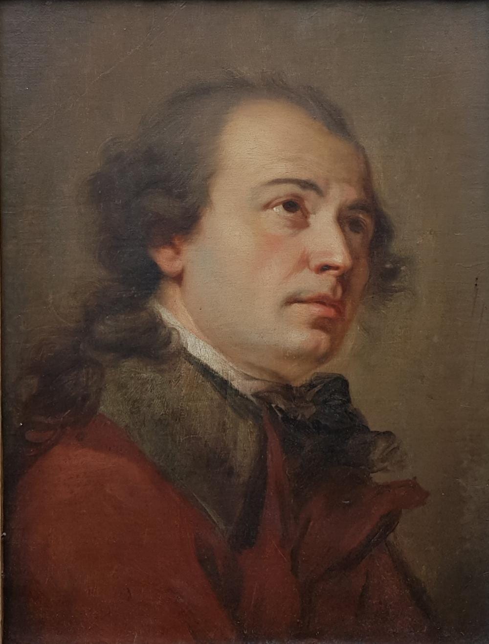 Anton von Maron comparable auction result: portrait of a gentleman in a bust