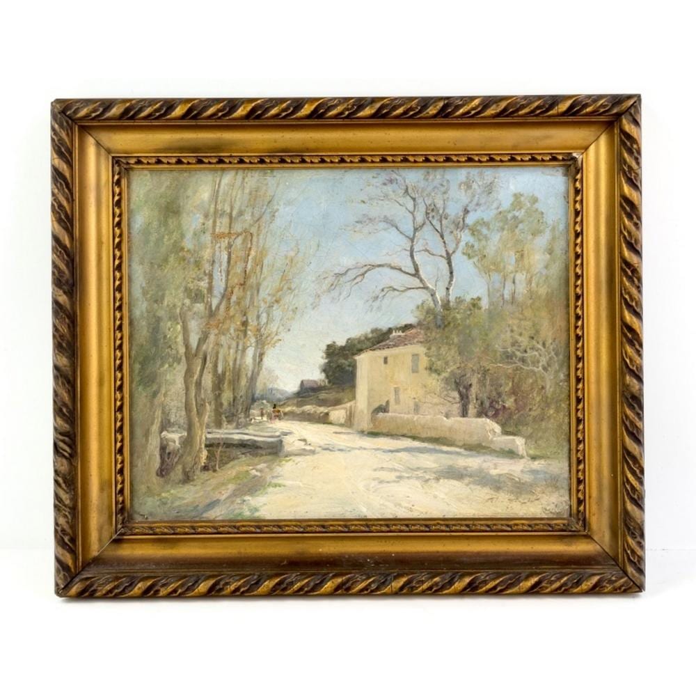 Félix Martin comparable auction result: felix martin 1844 1916 impressionist oil painting