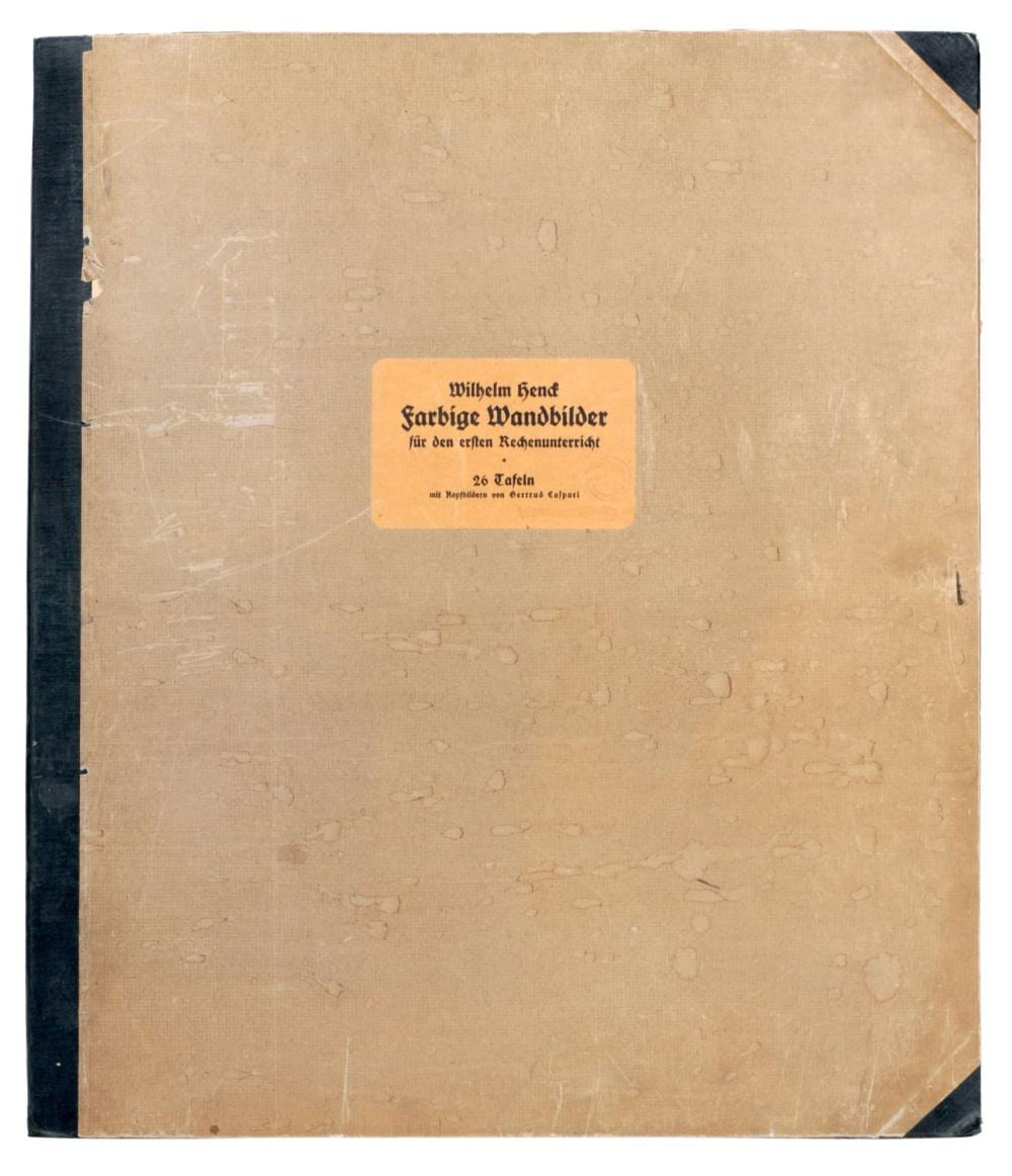 Gertrud Caspari comparable auction result: gertrud caspari farbige wandbilder fuer den ersten rechenunterricht um 1926