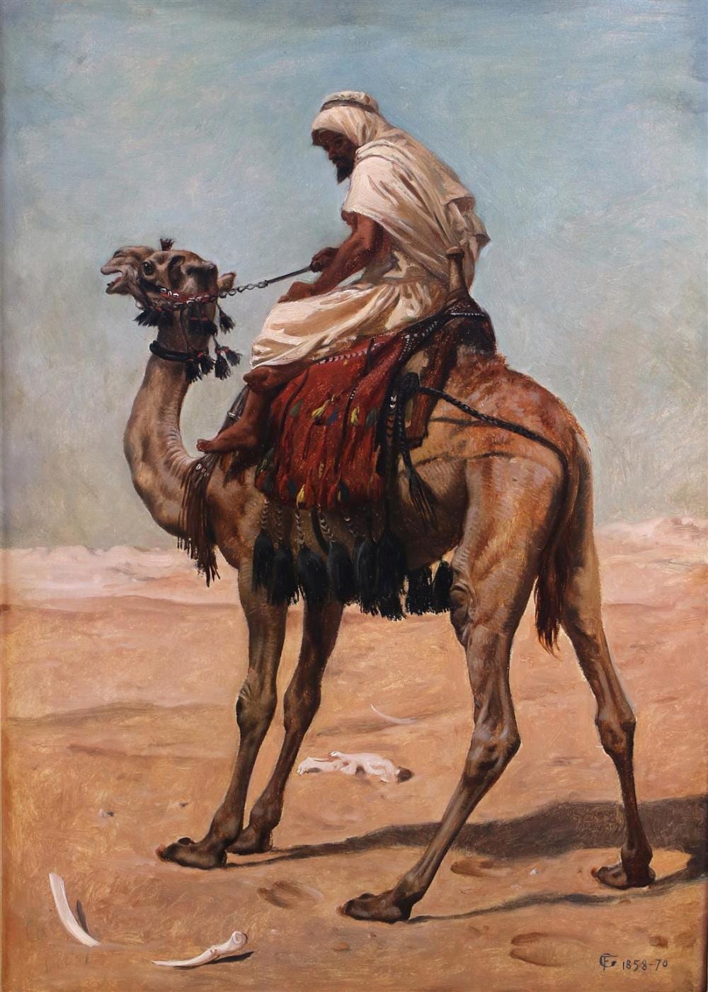 Painting, Frederick Goodall sold by Clars Auctions, lot 7213 — auction record photograph