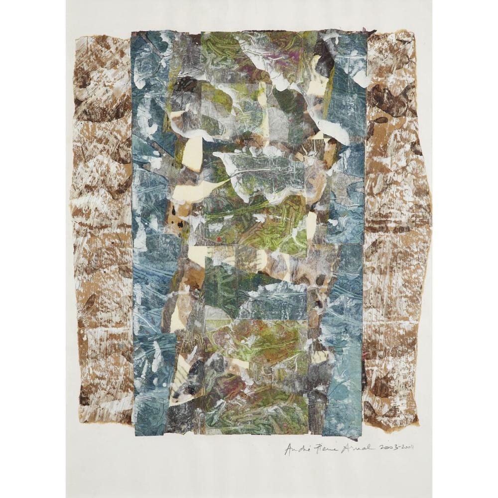 André-Pierre Arnal comparable auction result: andr pierre arnal n en 1939 sans titre 2003 2004 collage on paper signed and dated lower right 23 5 8 x 17 3 4 in