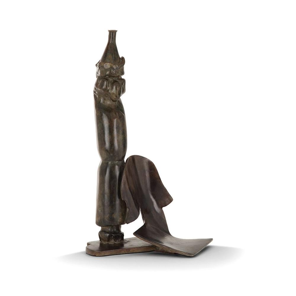 Jean Ipousteguy comparable auction result: jean ipousteguy 1920 2006 la samaritaine 1997 bronze with brown patina signed dated and numbered 1 8 22 1 2 x 13 3 8 x 11 3 4 in