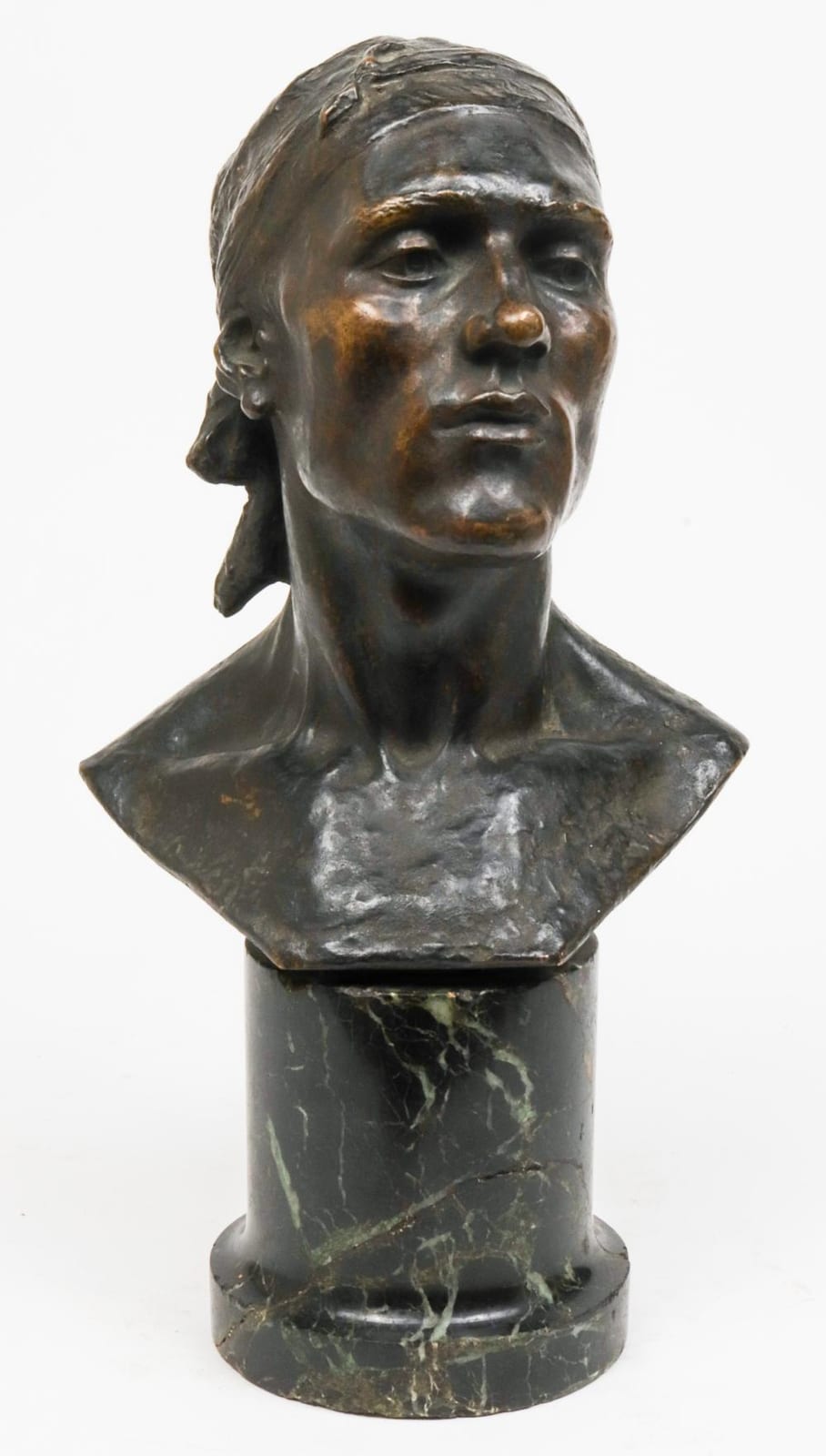 Gertrude Whitney comparable auction result: gertrude whitney spanish peasant bronze bust