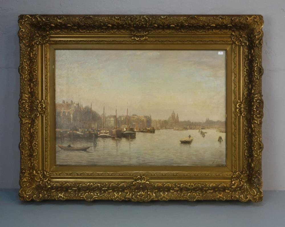 Jan Jans comparable auction result: jan jans gem lde niederl ndische hafenstadt