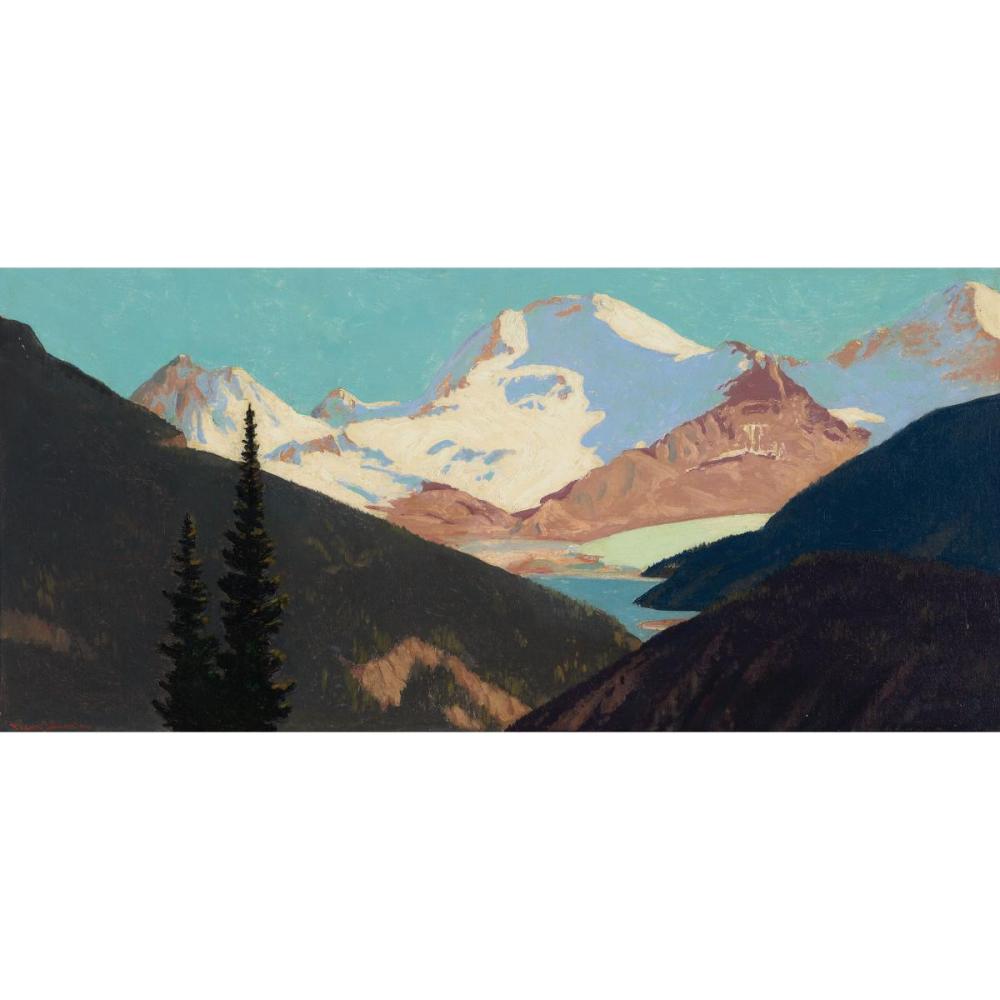 frank hans johnston o s a r c a mount athabasca and andromeda oil on board 20 ins x 42 25 ins 50 8 cms x 107 3 cms · Waddington's · 2020-09-17 Frank Hans Johnston comparable auction result: frank hans johnston o s a r c a mount athabasca and andromeda oil on board 20 ins x 42 25 ins 50 8 cms x 107 3 cms