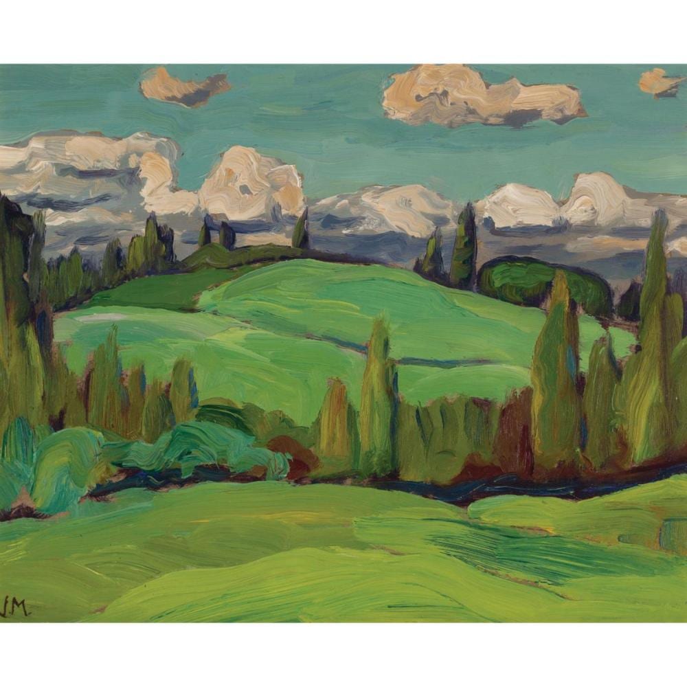 James Edward Hervey Macdonald comparable auction result: james edward hervey macdonald o s a r c a limestone hillside oil on board 8 5 ins x 10 5 ins 21 6 cms x 26 7 cms