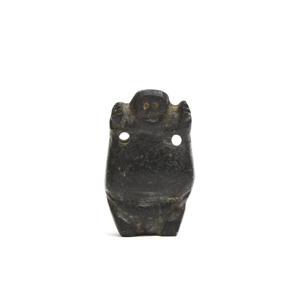 John Kavik comparable auction result: john kavik 1897 1993 figure with arms raised stone 3 5 x 2 25 x 1 in 8 9 x 5 7 x 2 5 cm