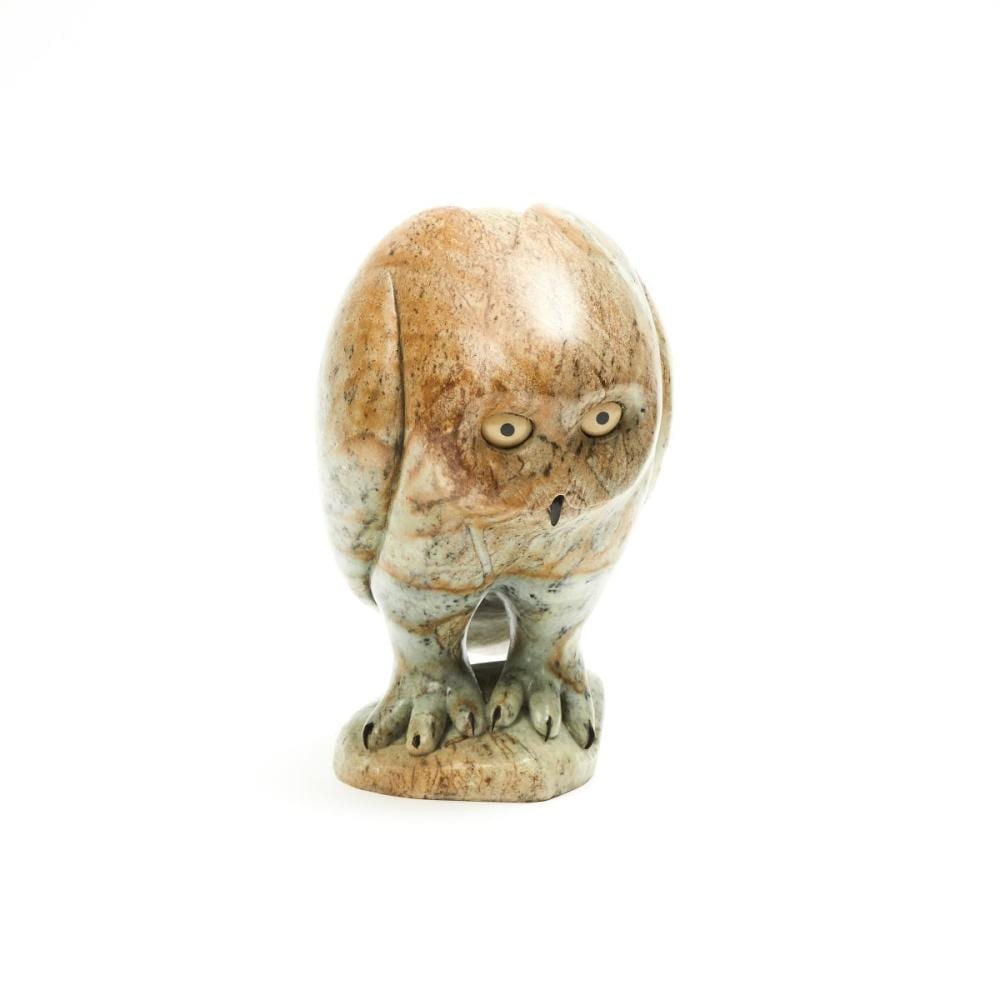 manasie akpaliapik 1955 owl spirit stone horn ivory 12 x 6 5 x 12 75 in 30 5 x 16 5 x 32 4 cm · Waddington's · 2020-09-16 Manasie Akpaliapik comparable auction result: manasie akpaliapik 1955 owl spirit stone horn ivory 12 x 6 5 x 12 75 in 30 5 x 16 5 x 32 4 cm