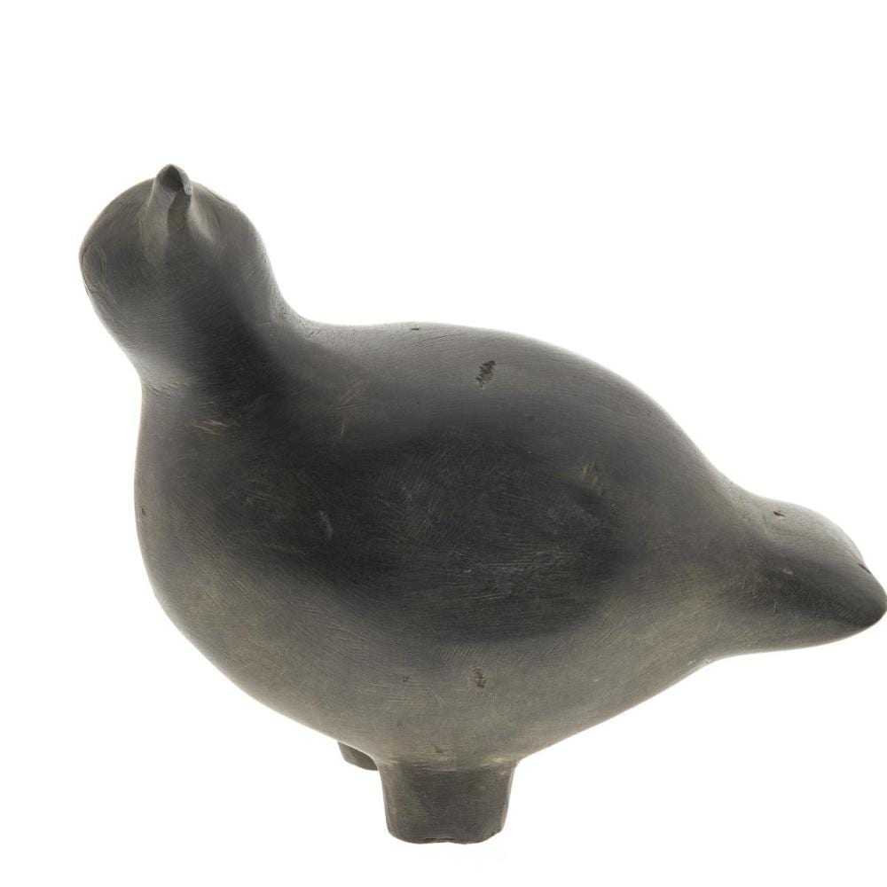 Tuna Iquliq comparable auction result: tuna iquliq 1935 2015 arctic tern stone 7 x 8 x 4 5 in 17 8 x 20 3 x 11 4 cm