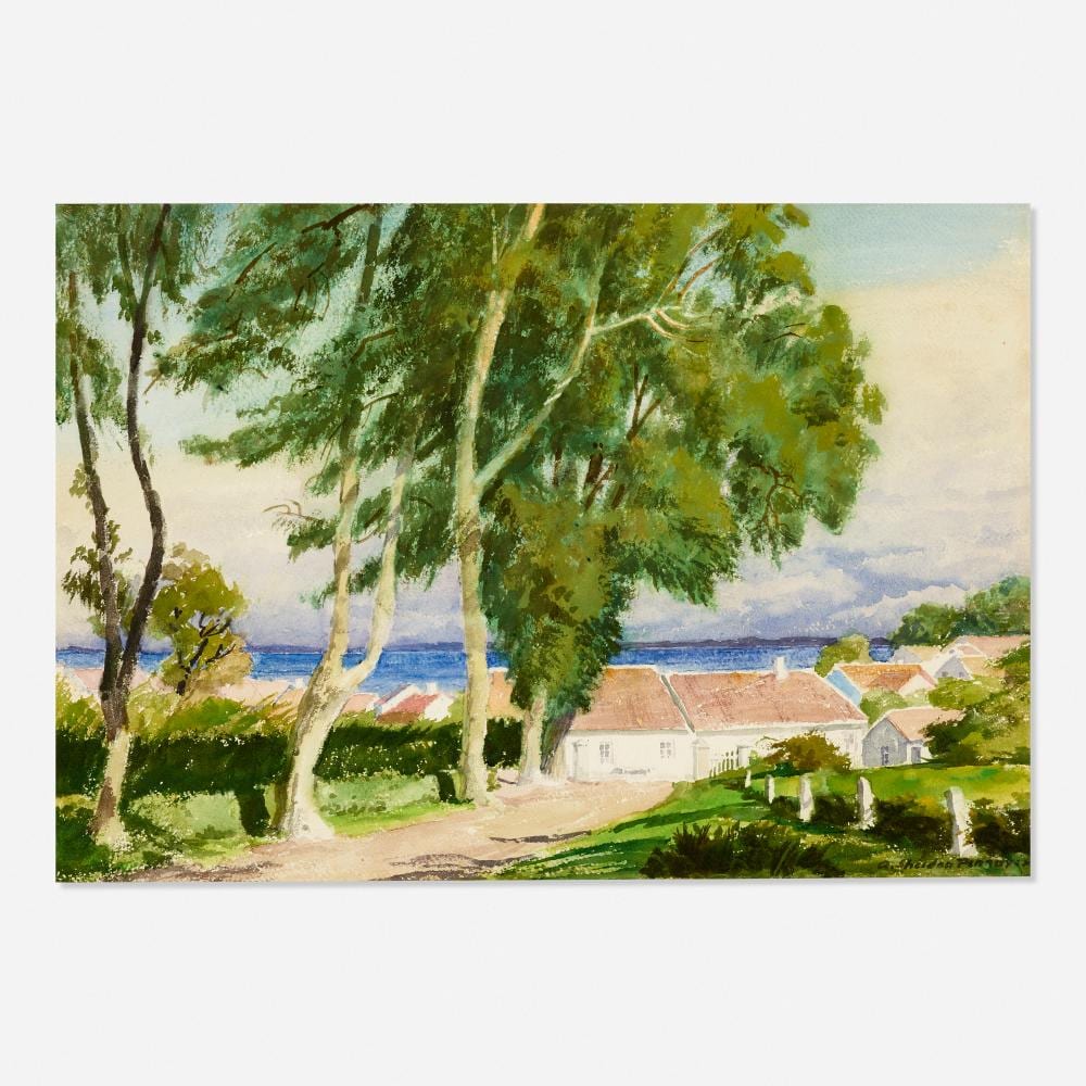 albert sheldon pennoyer bright day · Rago Arts and Auction Center · 2020-09-24 Albert Sheldon Pennoyer comparable auction result: albert sheldon pennoyer bright day