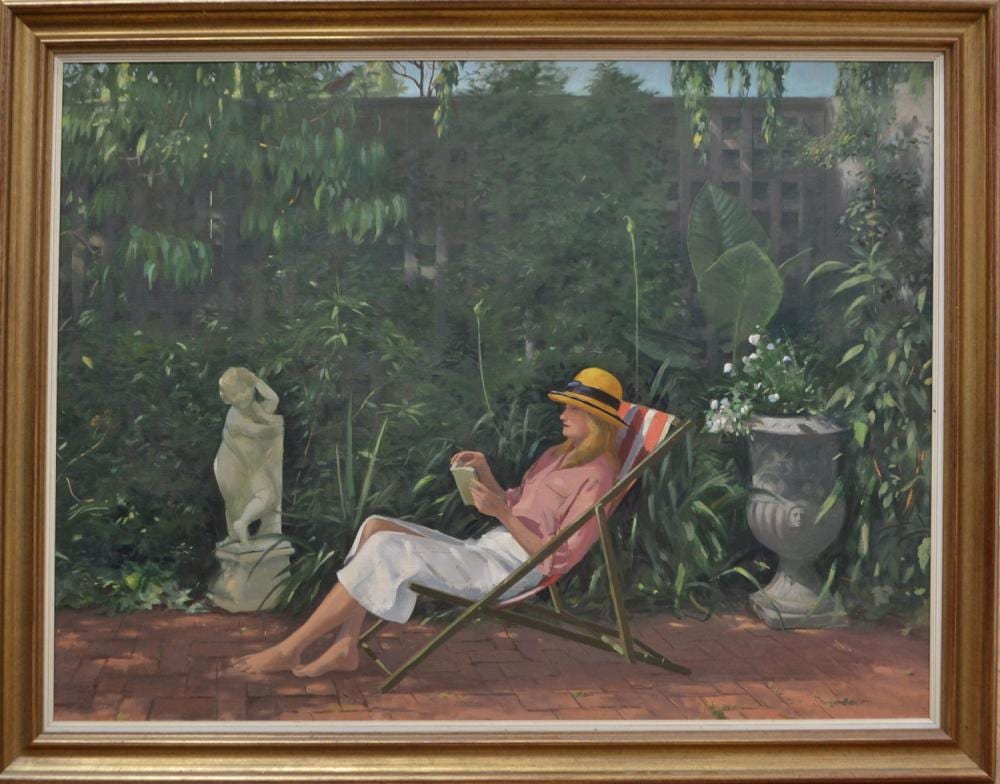 tony irving faye 1996 oil on canvas 90 x 121cm frame size 110 x 144cm conditon very good no faults leonard joel delivery si · Leonard Joel · 2020-09-10 Tony Irving comparable auction result: tony irving faye 1996 oil on canvas 90 x 121cm frame size 110 x 144cm conditon very good no faults leonard joel delivery si