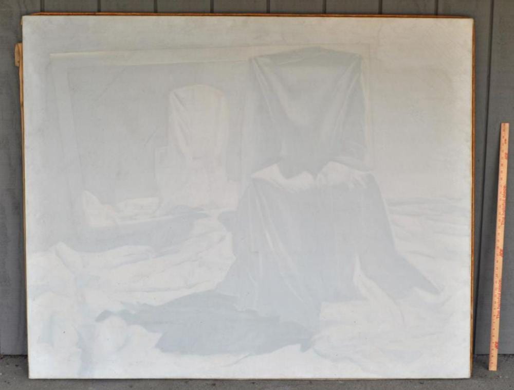 Marina Karella comparable auction result: marina karella untitled white interior o c