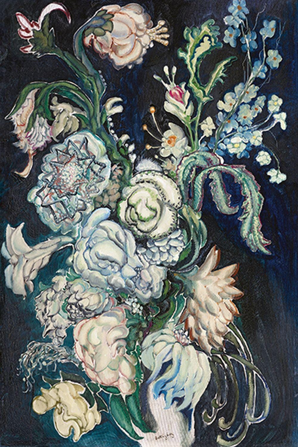 Flowers, c. 1930 comparable sale