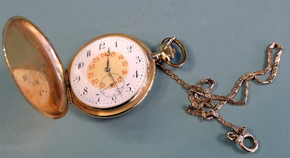 ? Grosse comparable auction result: large pocket watch on a chain