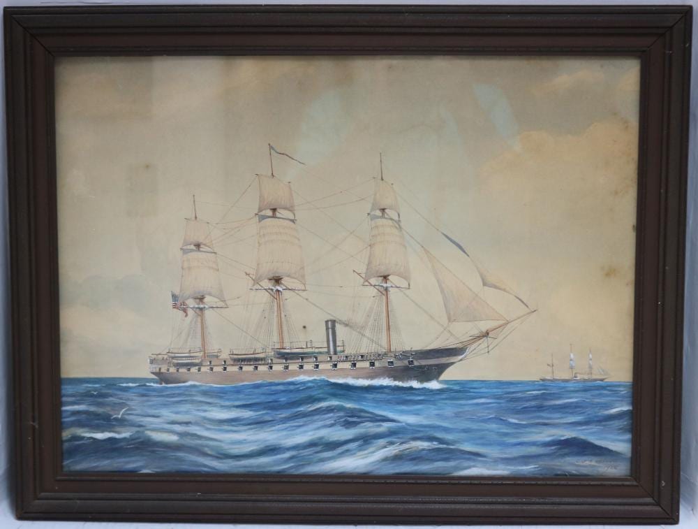 Charles J. A. Wilson comparable auction result: charles j a wilson 1880 1965 ma scotland