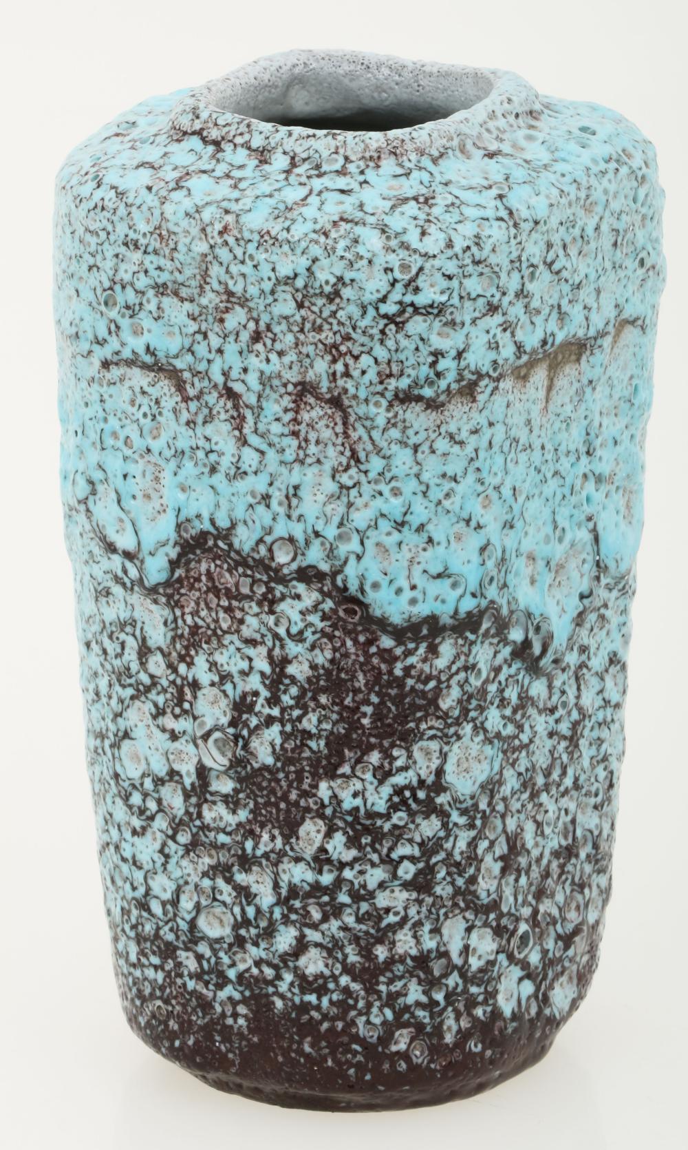 Bert Nienhuis comparable auction result: bert nienhuis 1873 1960 a blue brown glazed vase signed and dated underneath 1921