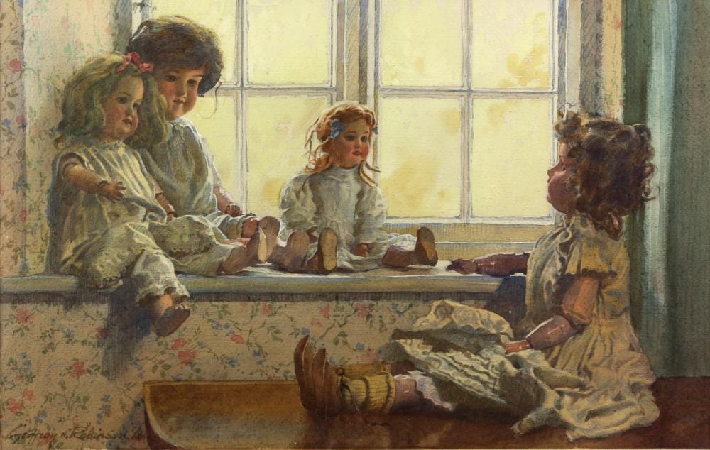 Geoffrey Robinson comparable auction result: geoffrey robinson british b 1945 the new arri
