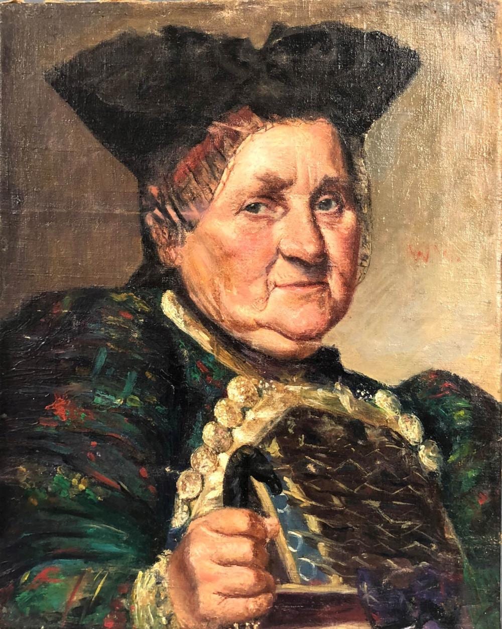 Walter Waentig comparable auction result: walter waentig 1881 1962 frau in tracht