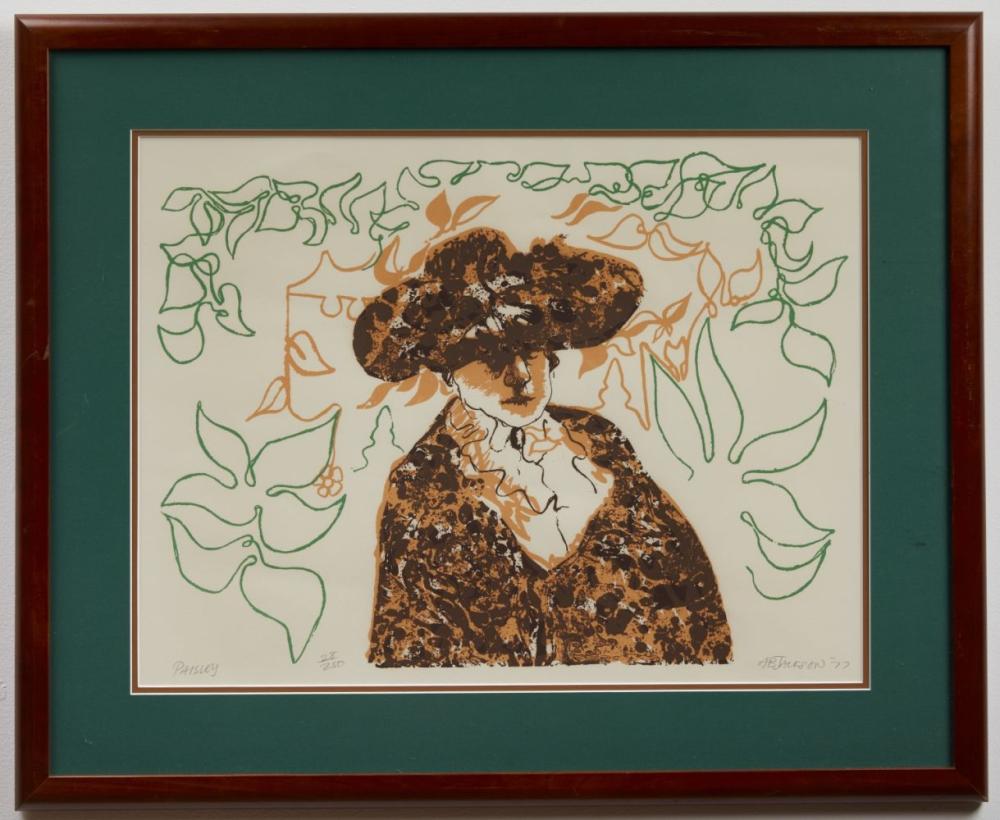 a b jackson print paisley · New England Auctions · 2020-10-04 A. B. Jackson comparable auction result: a b jackson print paisley
