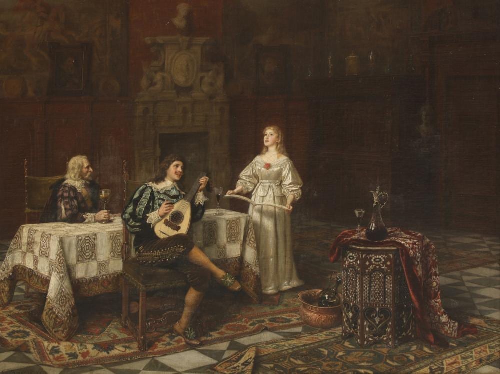 Carl Johann Spielter comparable auction result: carl johann spielter german 1851 1922