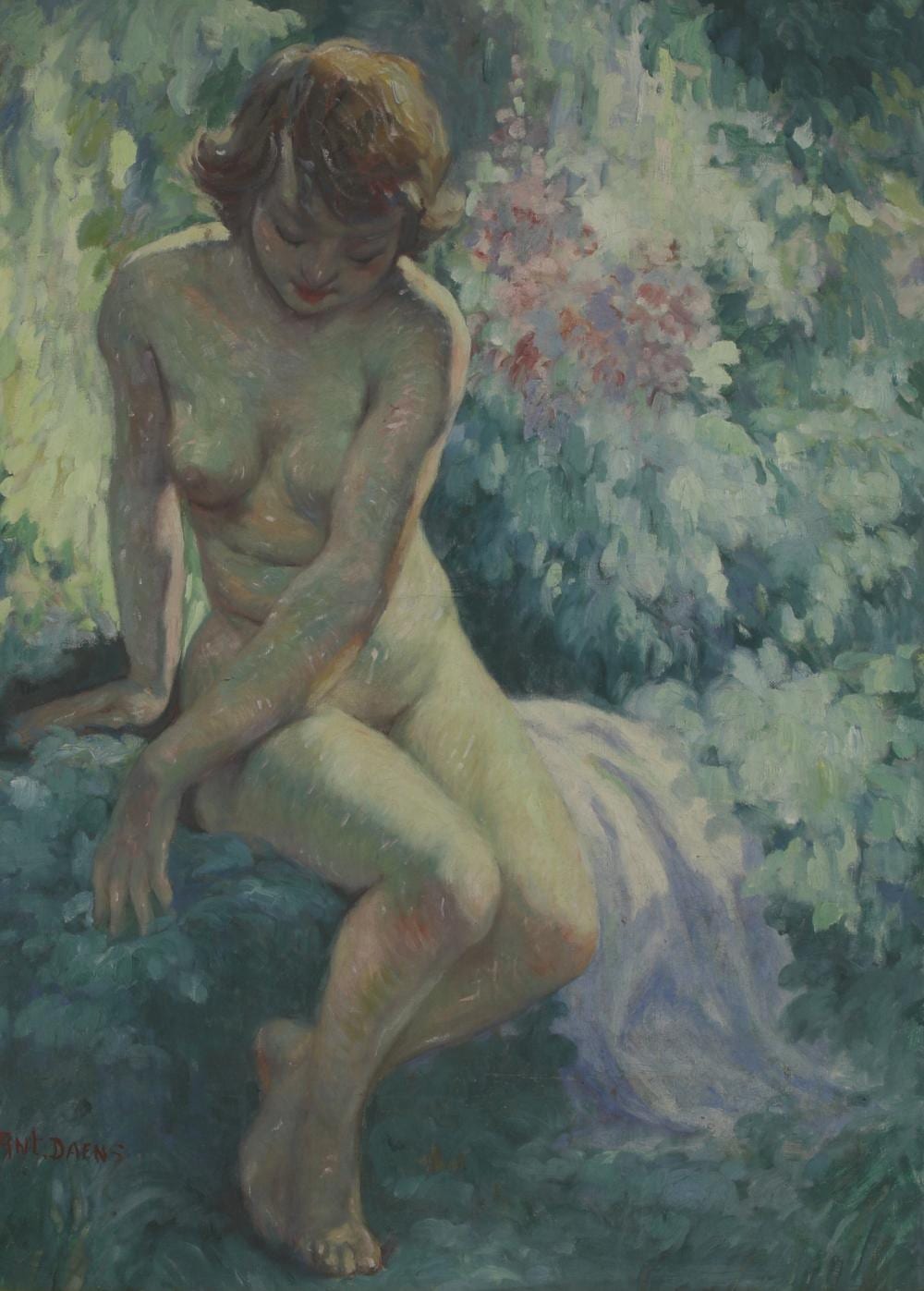 Antoine Daens comparable auction result: antoine daens french 1871 1946