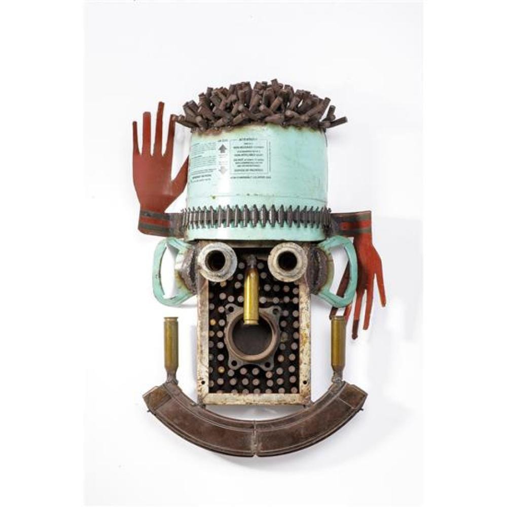 Goncalo Mabunda comparable auction result: goncalo mabunda born 1975 mozambique mask