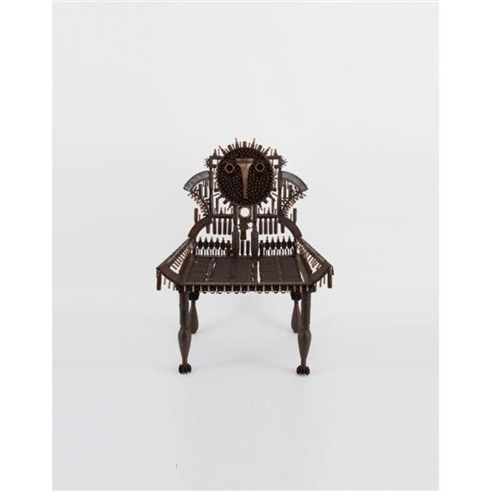 Goncalo Mabunda comparable auction result: goncalo mabunda born 1975 mozambique untitled throne 2018
