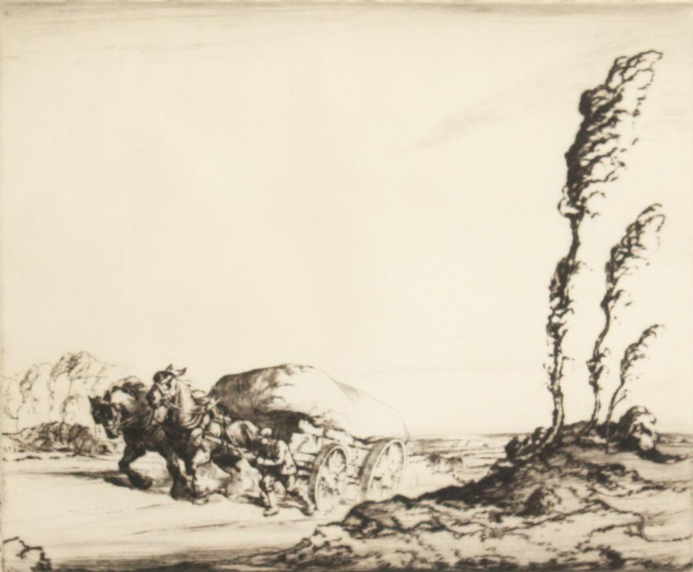 ernest herbert whydale 1886 1952 british a man and a cart and two horses pulling a cart uphill etching si · John Nicholson's Fine Art Auctioneers & Valuers · 2020-09-25 Ernest Herbert Whydale comparable auction result: ernest herbert whydale 1886 1952 british a man and a cart and two horses pulling a cart uphill etching si
