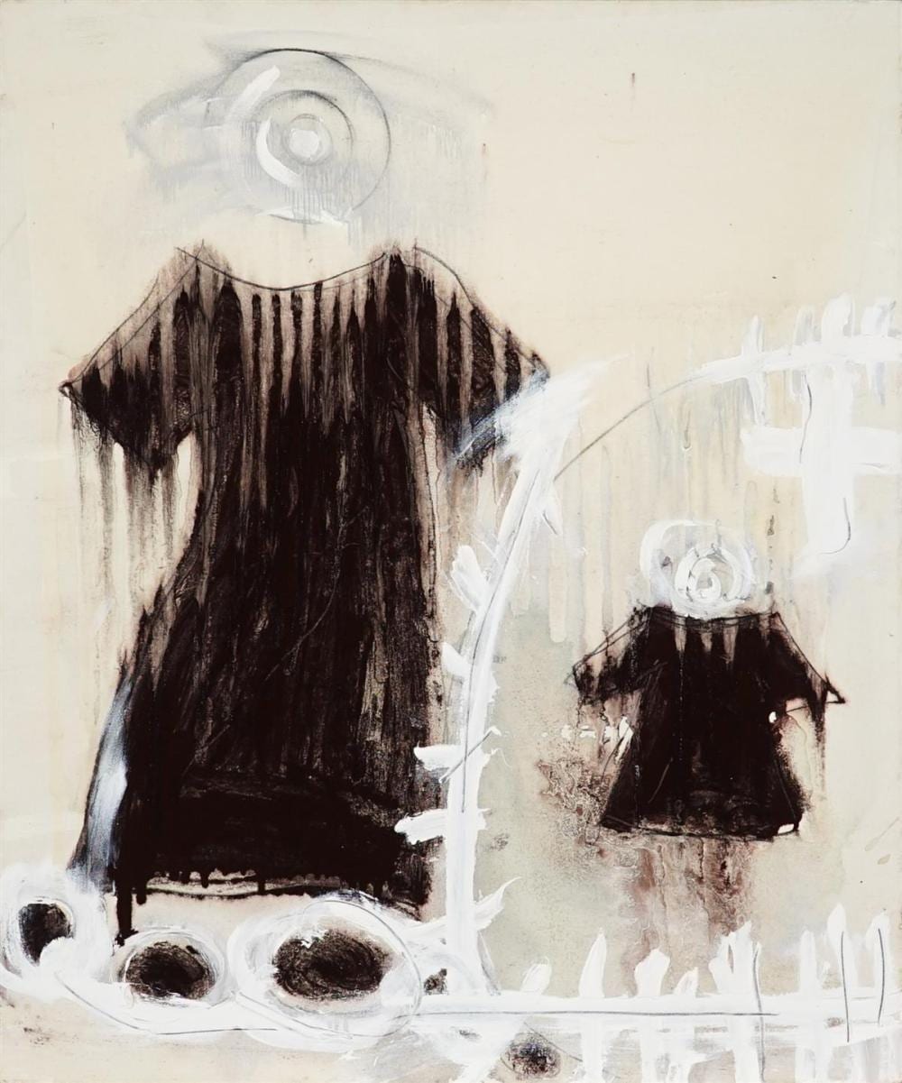 Clinton Nain comparable auction result: clinton nain 1971 the orphans 91 5 x 76 cm total 95 1 x 76 x 4 cm