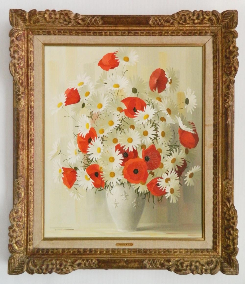Elizabeth Rouviere comparable auction result: elizabeth rouviere oil