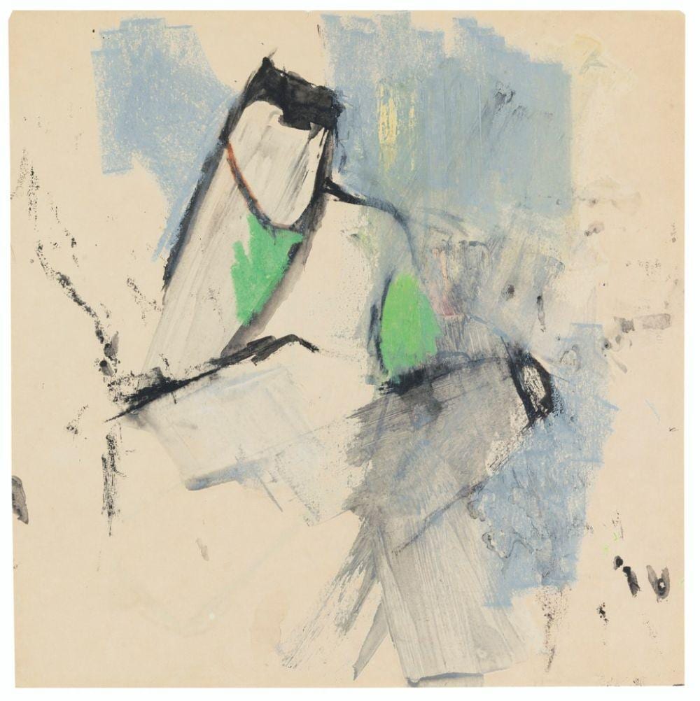 Nasreen Mohamedi comparable auction result: nasreen mohamedi 1937 1990 untitled figure