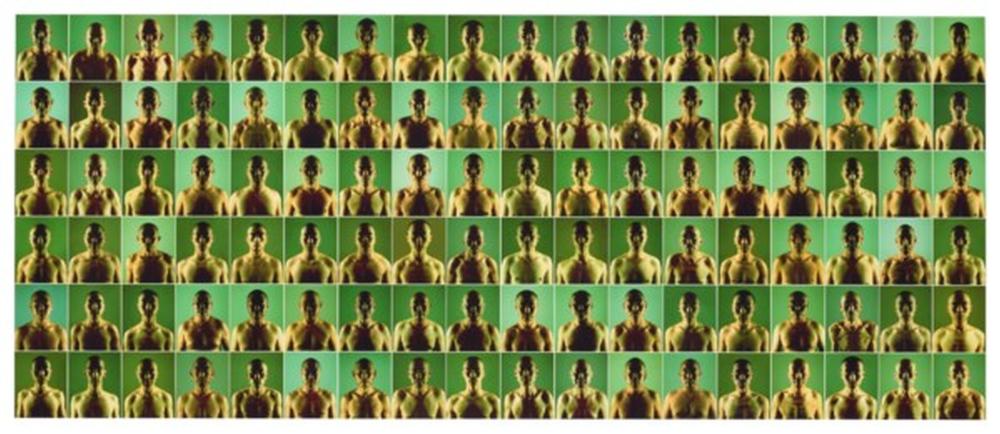 wang jinsong b 1963 qi and blood picture titled in chinese title · Christie's · 2020-09-30 Wang Jinsong comparable auction result: wang jinsong b 1963 qi and blood picture titled in chinese title