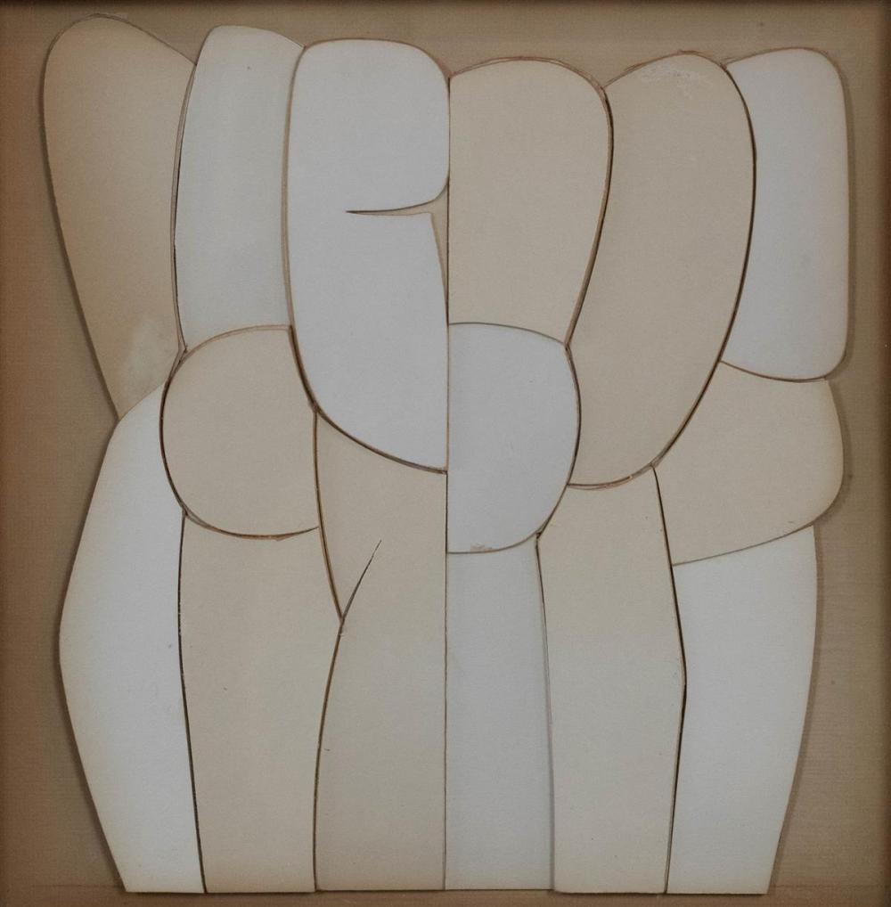 James Rosati comparable auction result: james rosati american 1921 1988 galley construction 1958 artist board construction drawing 11 1 4 x 11 1 4 in