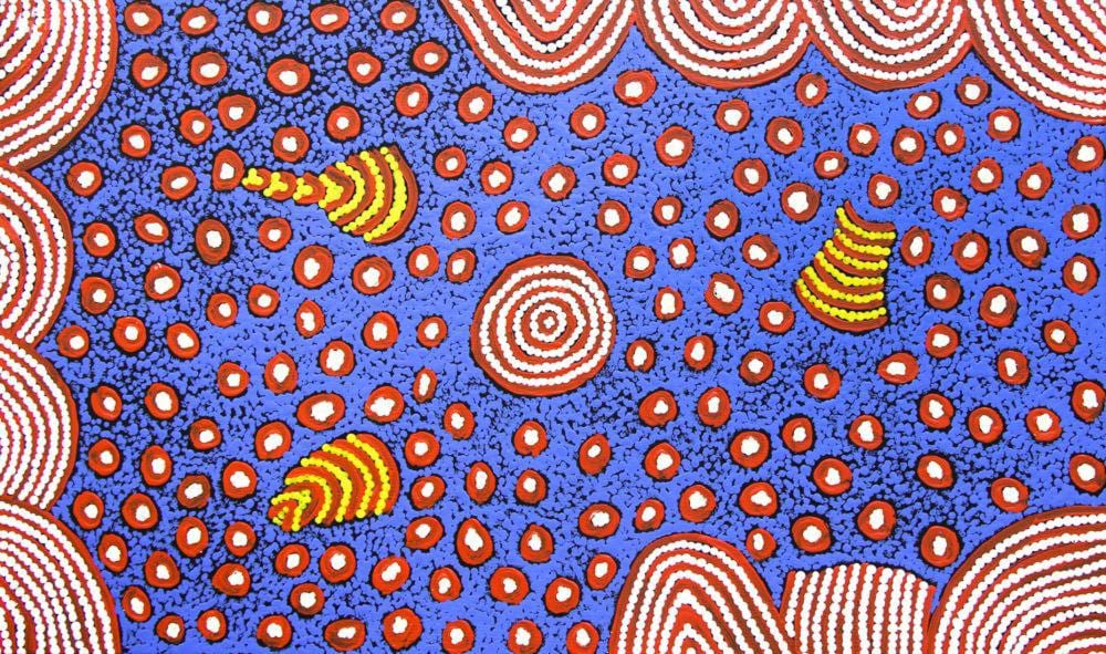Lissandra Campbell Napurrula comparable auction result: lissandra campbell napurrula water holes