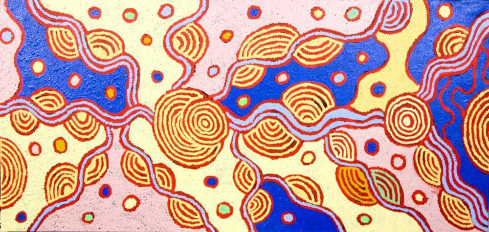 Susan Gibson comparable auction result: susan gibson water dreaming