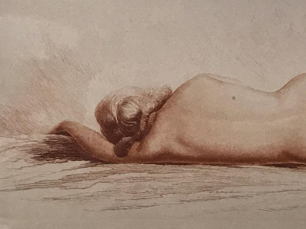 jean vyboud signed female nude copper etching · The Benefit Shop Foundation Inc. · 2020-10-28 Jean Vyboud comparable auction result: jean vyboud signed female nude copper etching