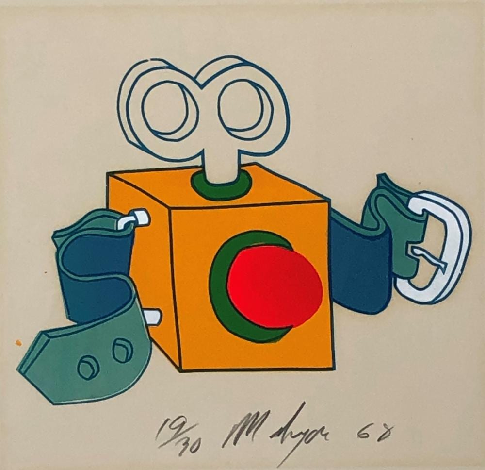 John (1944) MacGregor comparable auction result: john macgregor canadian b 1944 untitled box and belt
