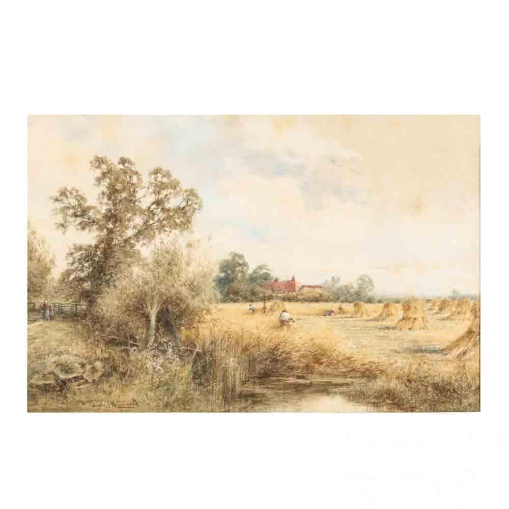 henry j kinnaird british 1861 1929 a view near harting sussex · Leland Little Auctions · 2020-10-01 Henry J. Kinnaird comparable auction result: henry j kinnaird british 1861 1929 a view near harting sussex