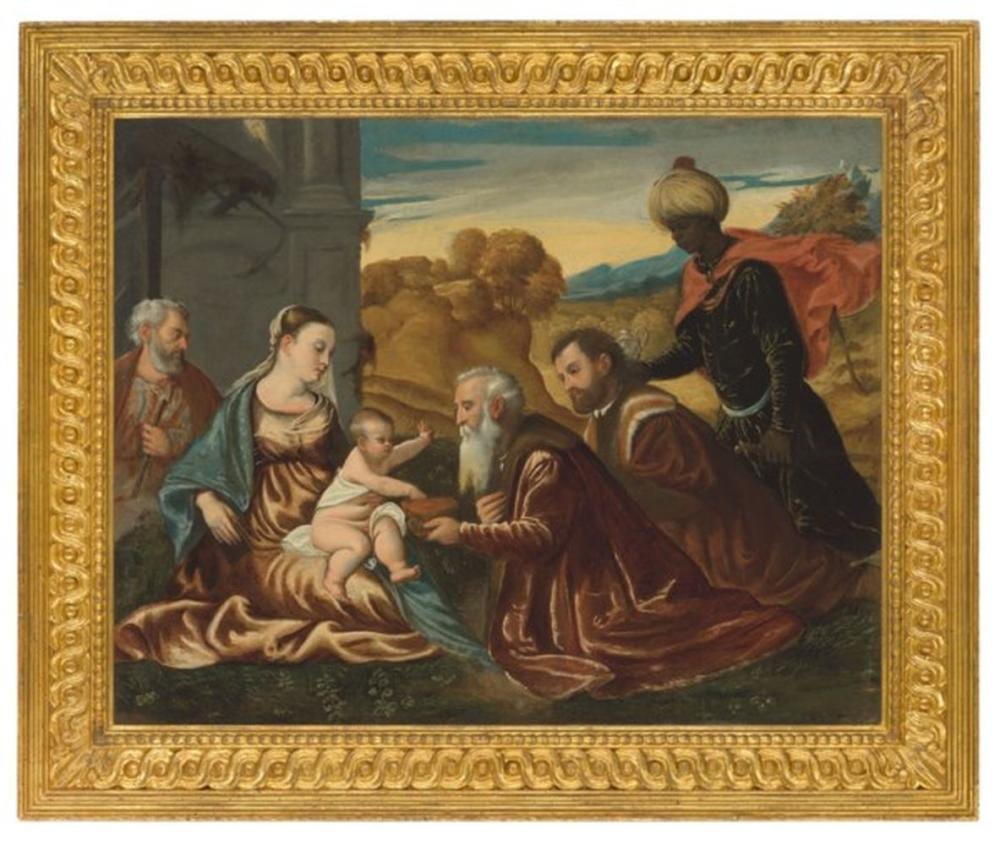 polidoro da lanciano lanciano c 1515 1565 venice the adoration of the magi · Christie's · 2020-10-07 Polidoro da Lanciano comparable auction result: polidoro da lanciano lanciano c 1515 1565 venice the adoration of the magi