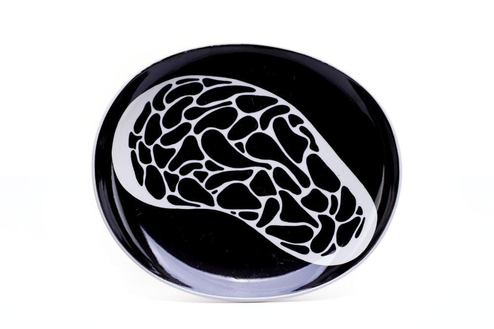 Leszek Nowosielski comparable auction result: leszek nowosielski 1918 1999 decorative plate 1960s